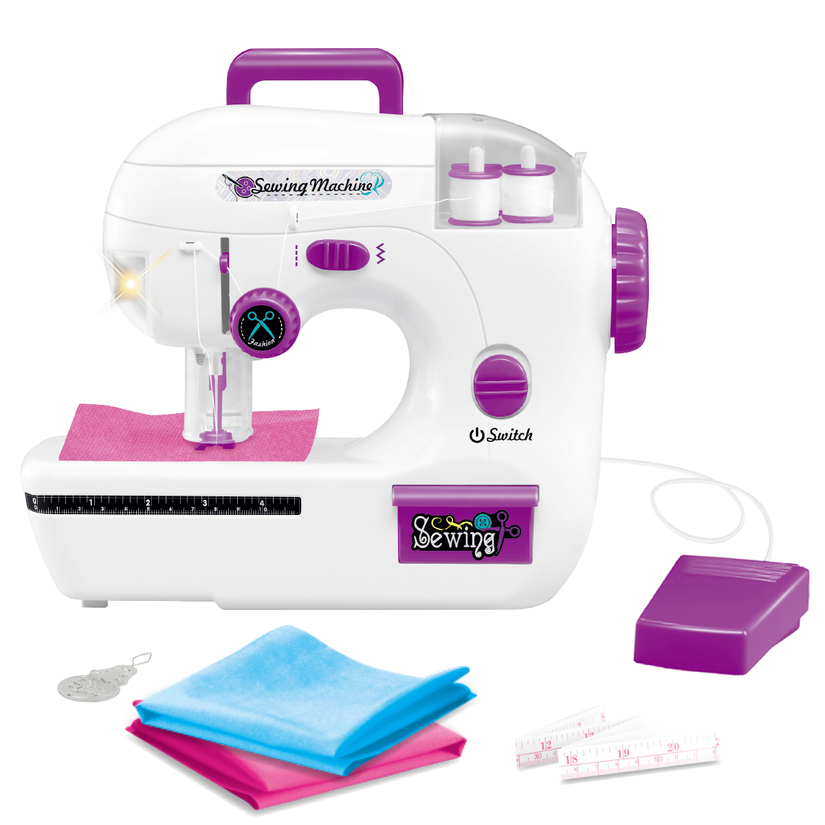 Hem Tape Fusible - Sewing Machine Toys, Portable Battery Powered