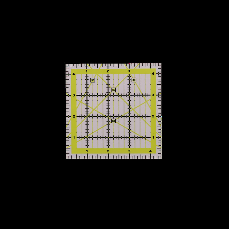 4Pcs Square Acrylic Quilting R - огляд і ціна Quilting Ruler Square