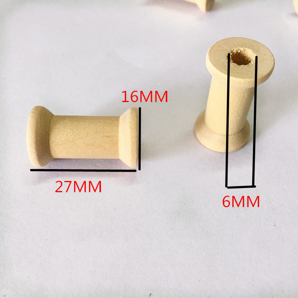 60 Pcs Bobbins Sewing Natural  - огляд і ціна Thread Bobbins Empty