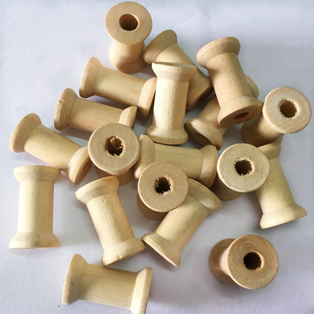 60 Pcs Bobbins Sewing Natural  - огляд і ціна Thread Bobbins Empty
