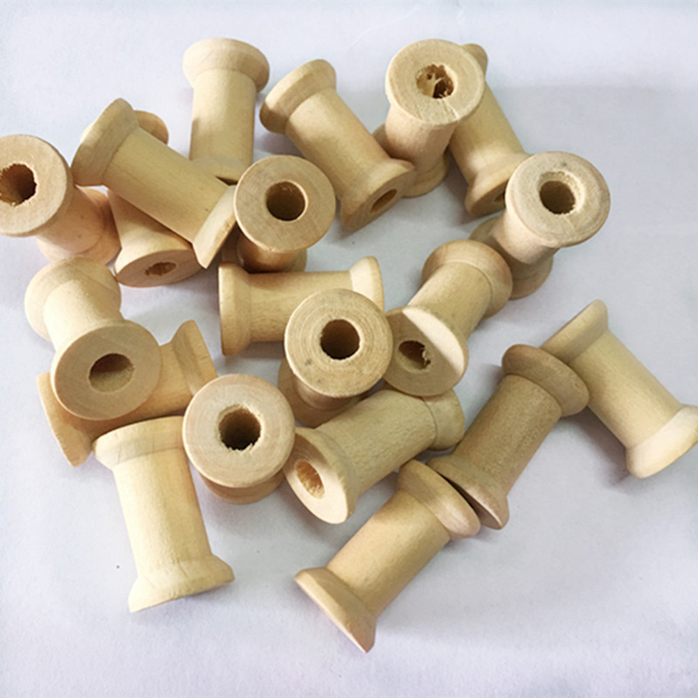 60 Pcs Bobbins Sewing Natural  - огляд і ціна Thread Bobbins Empty