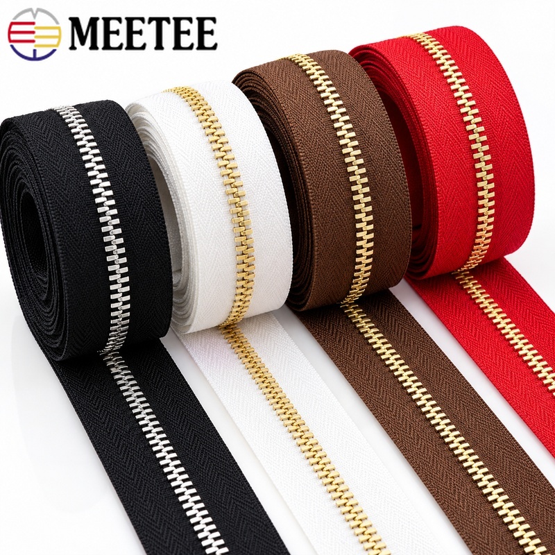 1Yard 5# Brass Metal Zipper Ja - огляд і ціна Sewing Front Zipper