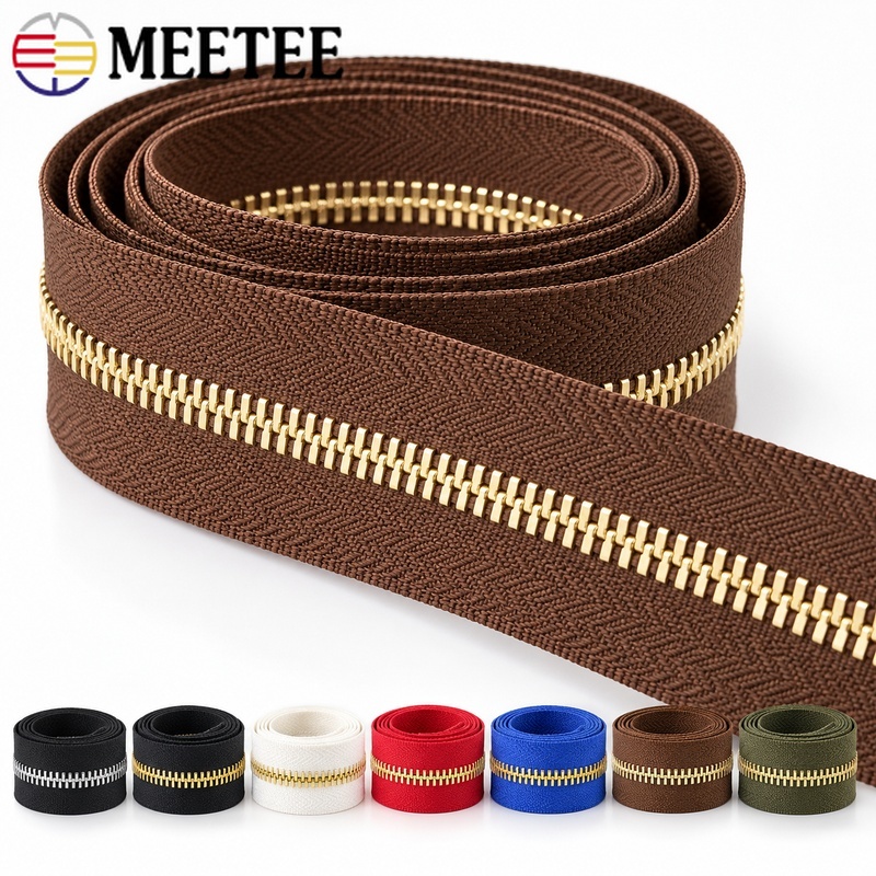 1Yard 5# Brass Metal Zipper Ja - огляд і ціна Sewing Front Zipper