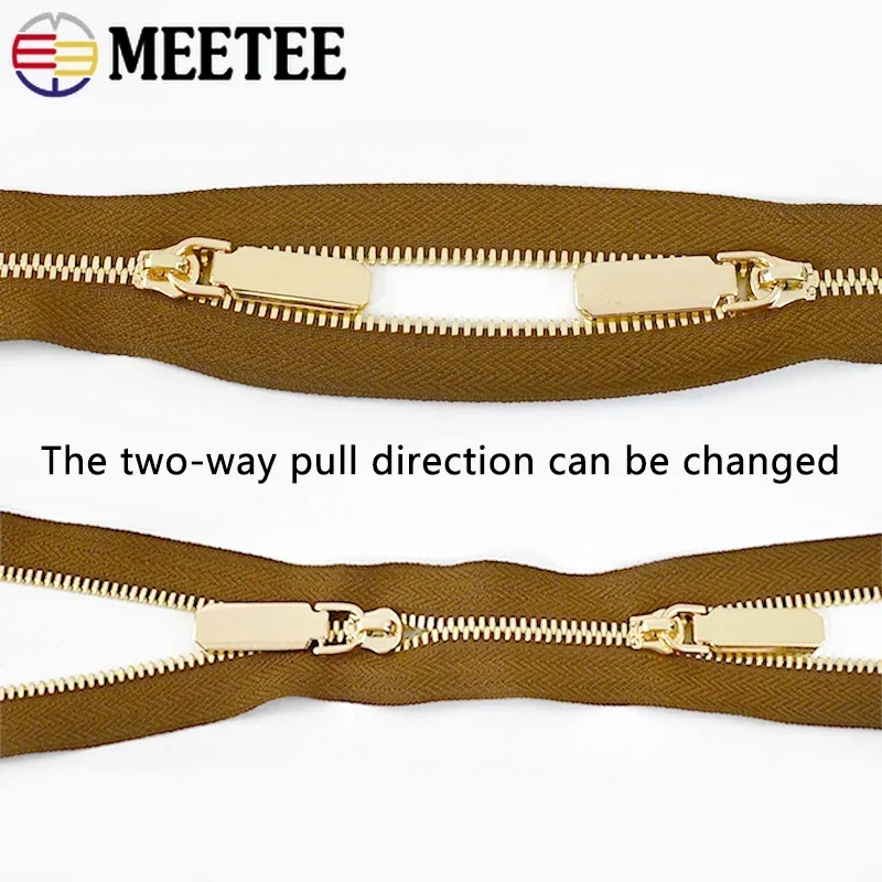 1Yard 5# Brass Metal Zipper Ja - огляд і ціна Sewing Front Zipper