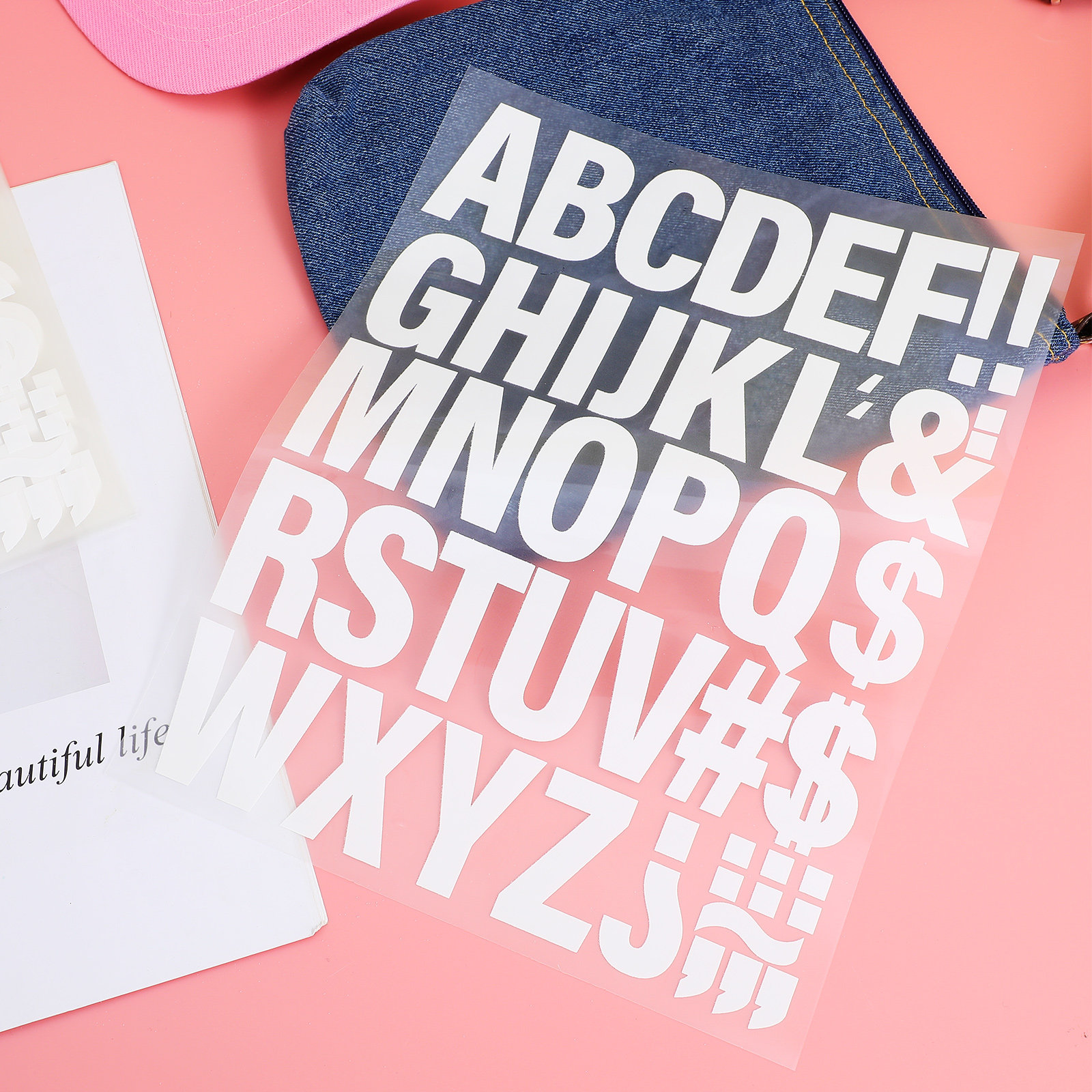 10Sheets Iron on Letters Fade  - огляд і ціна Iron On Patch