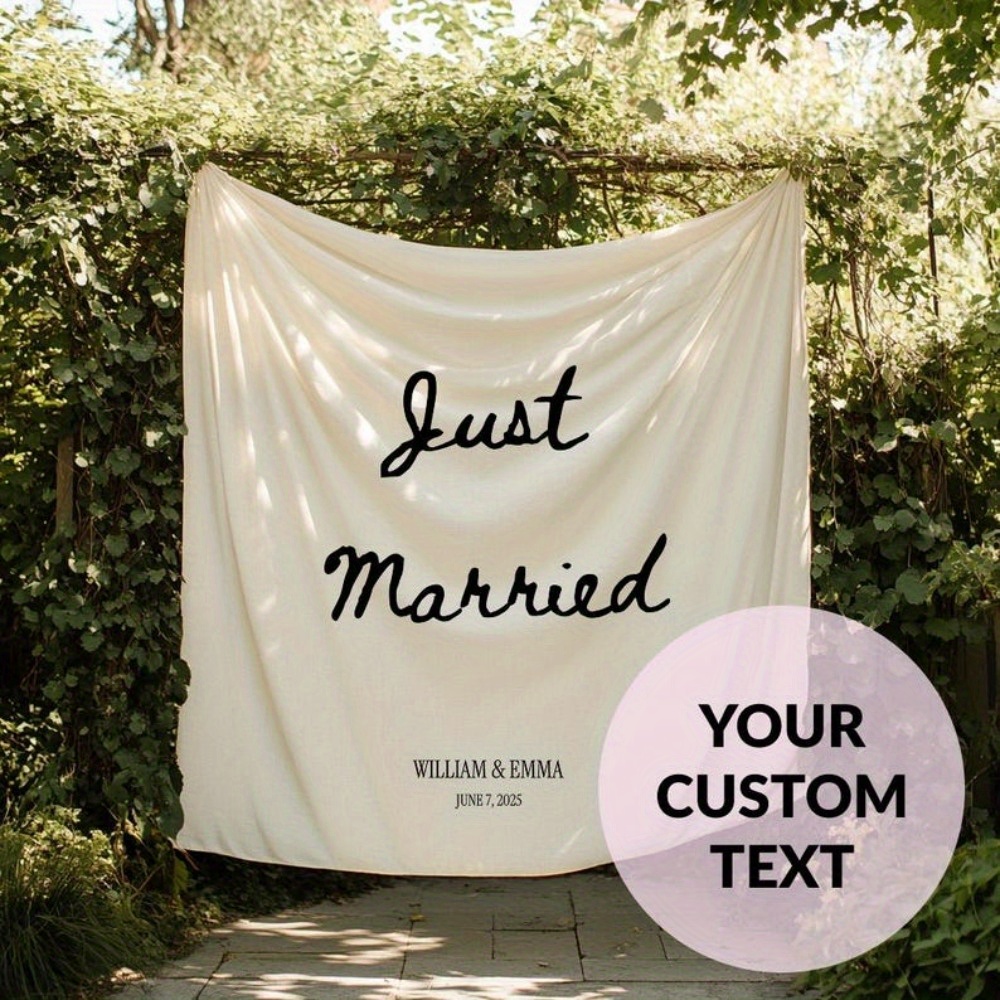 Custom Wedding Banner - Custom - огляд і ціна Sewing Custom