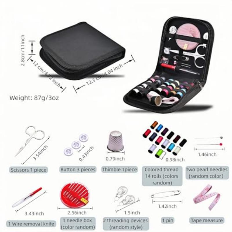 1Bag 27Pcs Sewing Kit, Multi-P - огляд і ціна Textile Sewing Kit