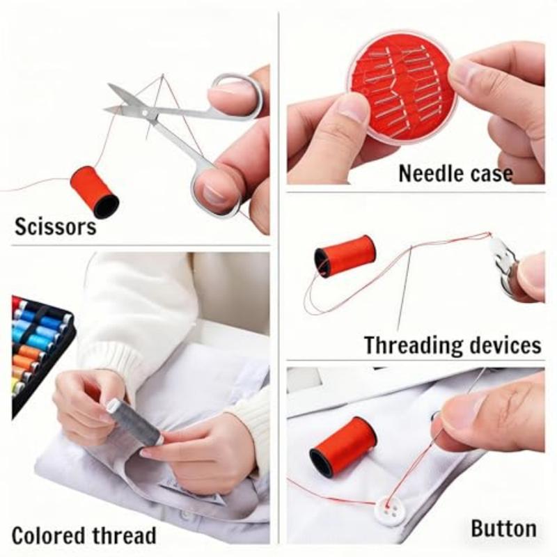 1Bag 27Pcs Sewing Kit, Multi-P - огляд і ціна Textile Sewing Kit