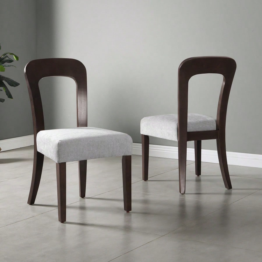 Dining Chairs Set Of 2, Uphols - огляд і ціна Fabric Weight Set