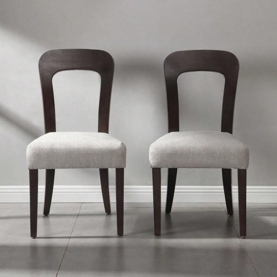Dining Chairs Set Of 2, Uphols - огляд і ціна Fabric Weight Set