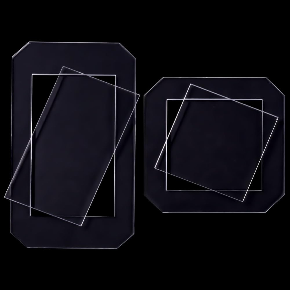 2 Sets Quilting Template Clear - огляд і ціна Quilting Ruler Square