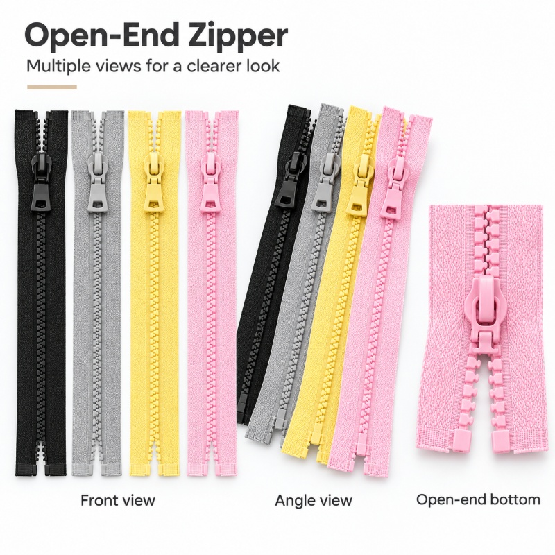2/5/10Pcs 5# 30-90cm Resin Zip - огляд і ціна Sewing Front Zipper