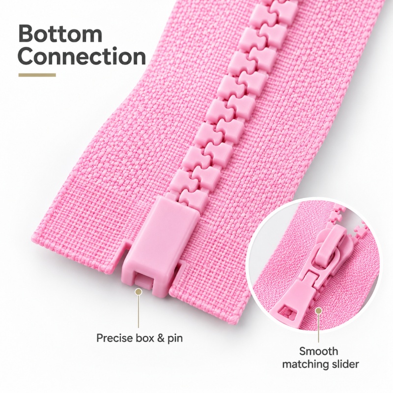 2/5/10Pcs 5# 30-90cm Resin Zip - огляд і ціна Sewing Front Zipper