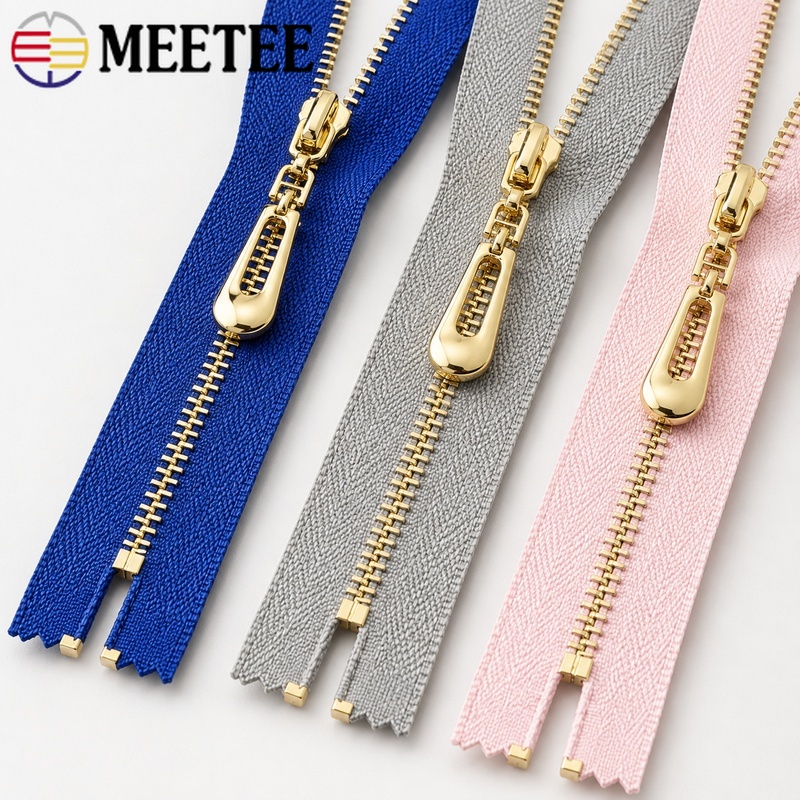 5/10Pcs 40-70cm 3# Metal Open- - огляд і ціна Sewing Front Zipper
