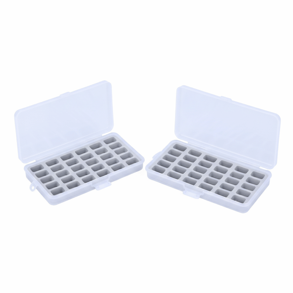 2pcs Transparent Plastic Bobbi - огляд і ціна Thread Bobbins Empty