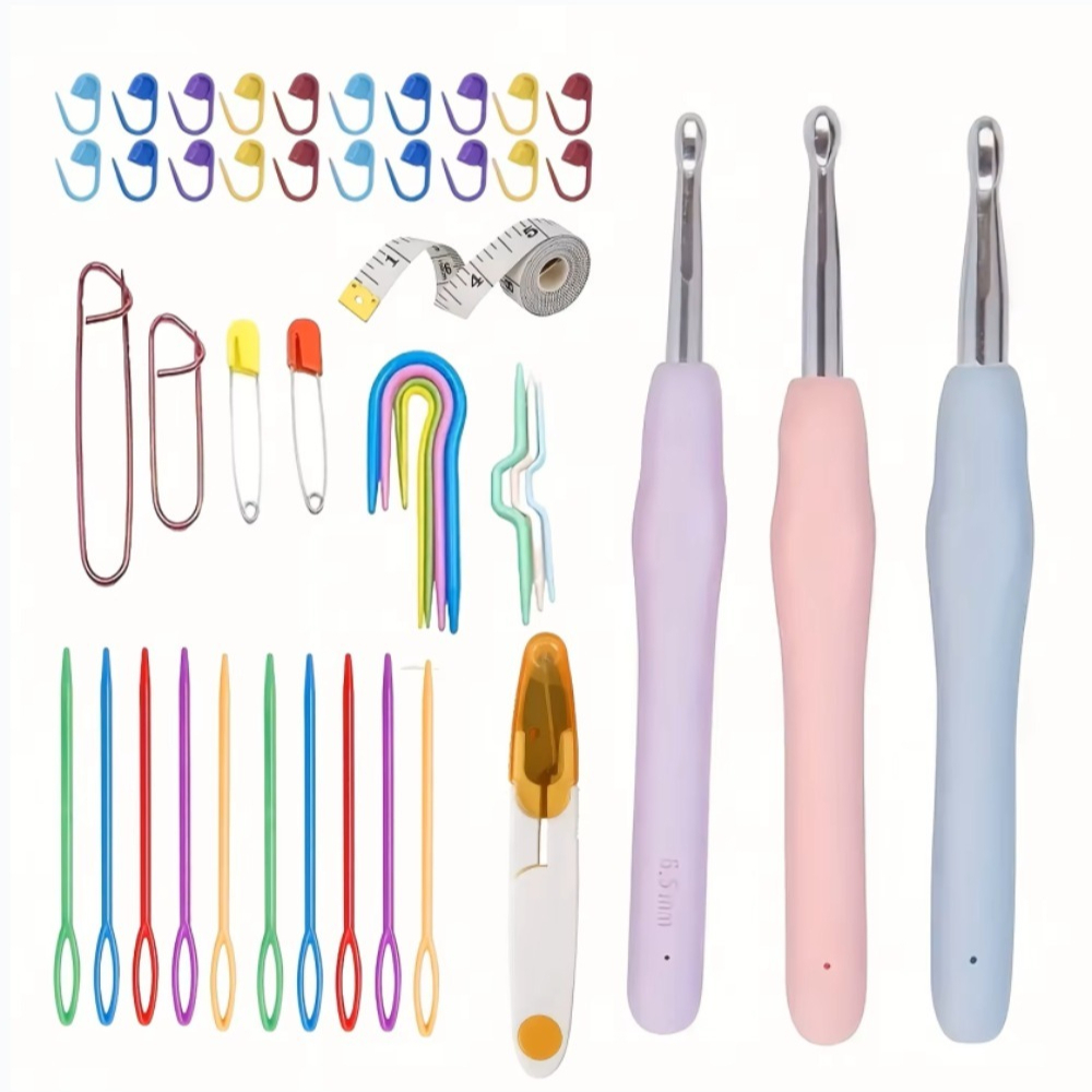 Ergonomic Crochet Hooks Set La - огляд і ціна Textile Sewing Kit
