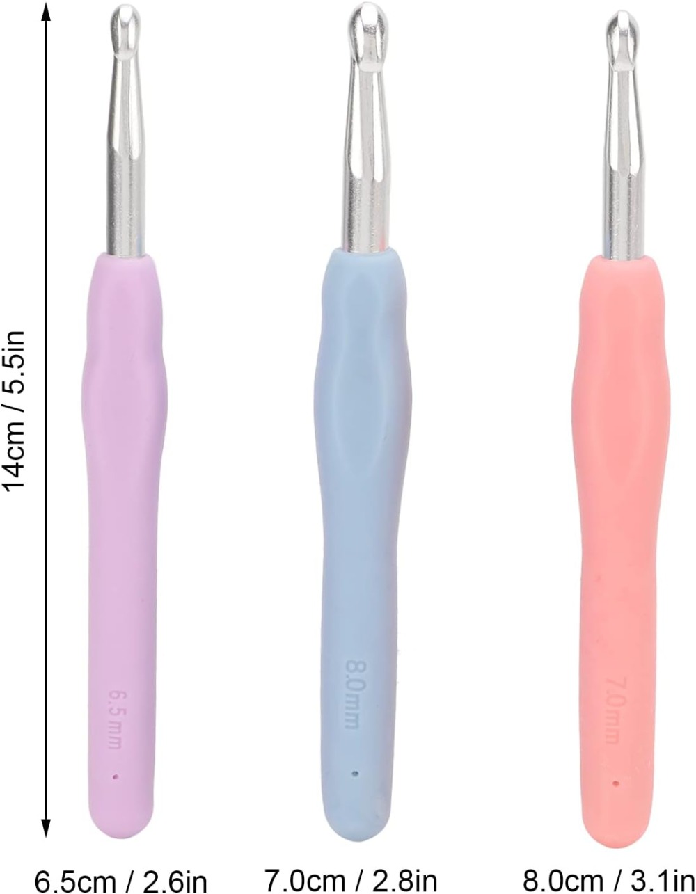 Ergonomic Crochet Hooks Set La - огляд і ціна Textile Sewing Kit
