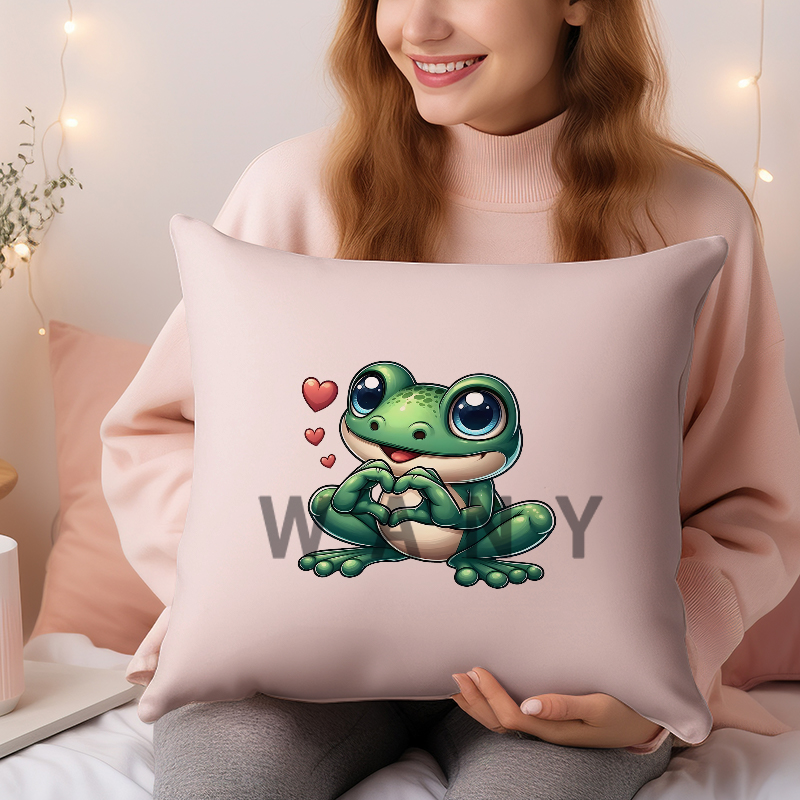 A Cute Cartoon Frog Iron on Tr - огляд і ціна Iron On Patch