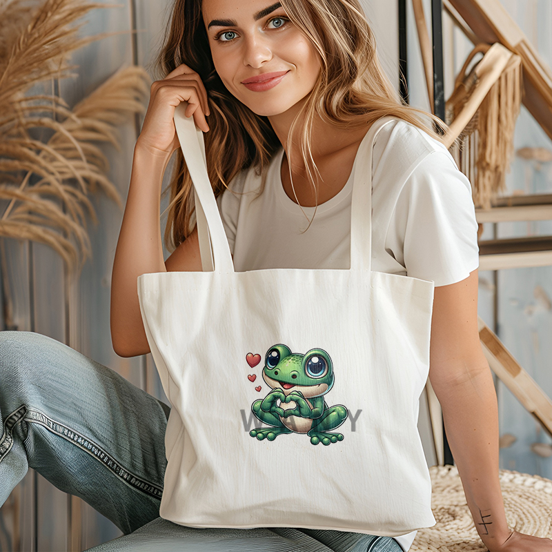 A Cute Cartoon Frog Iron on Tr - огляд і ціна Iron On Patch