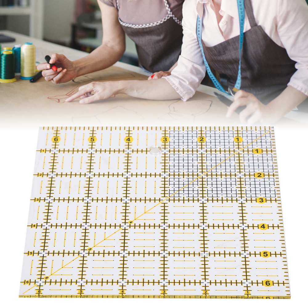 Durable 6.5x6.5in Square Quilt - огляд і ціна Quilting Ruler Square