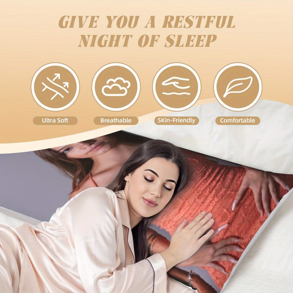 1 Custom Photo Body Pillowcase - огляд і ціна Sewing Custom