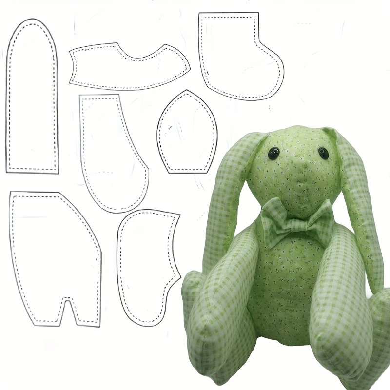 7Pcs Memory Rabbit Acrylic Qui - огляд і ціна Quilting Ruler Square