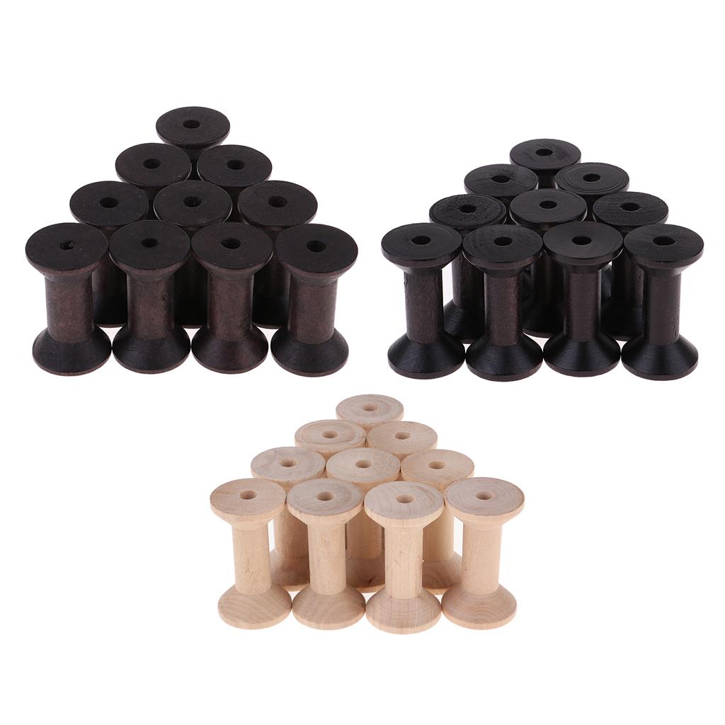 Wooden Empty Spools Vintage Bo - огляд і ціна Thread Bobbins Empty