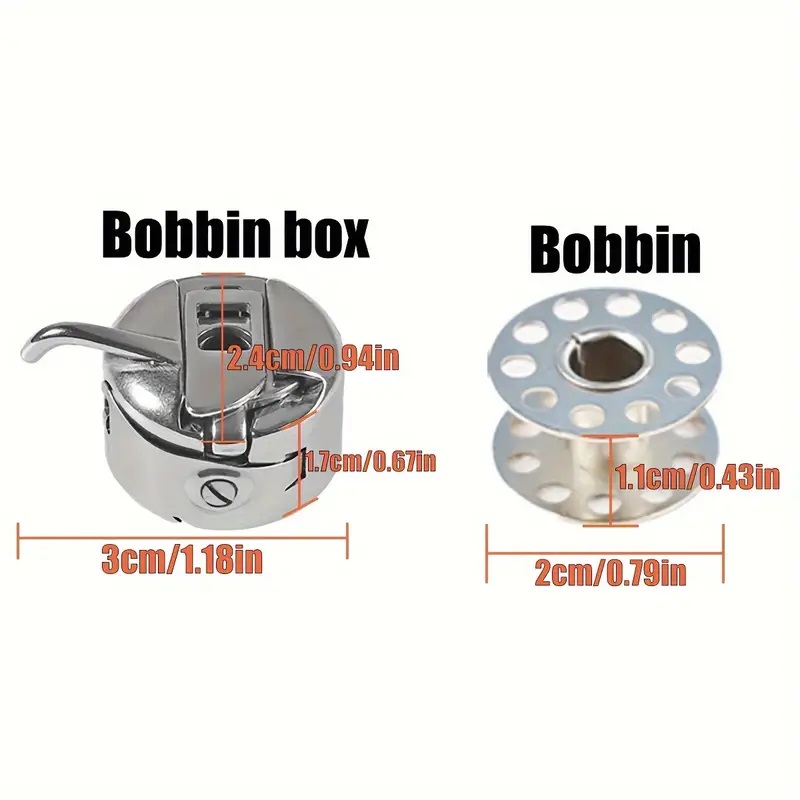 Bobbin Case and Metal Bobbins  - огляд і ціна Textile Sewing Kit