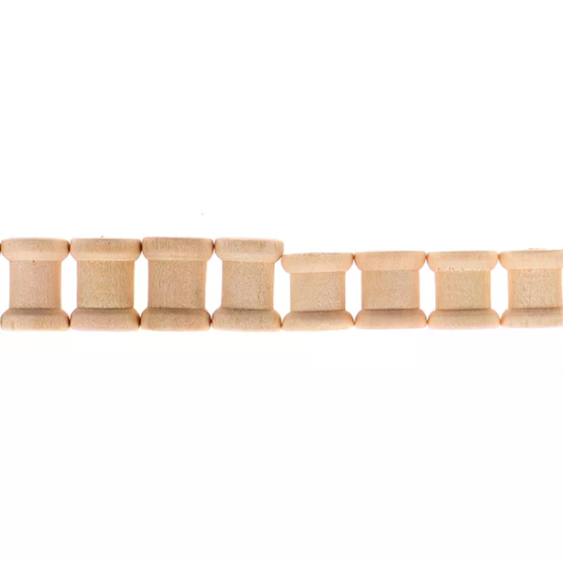 100PCS Wooden Empty Thread Spo - огляд і ціна Thread Bobbins Empty
