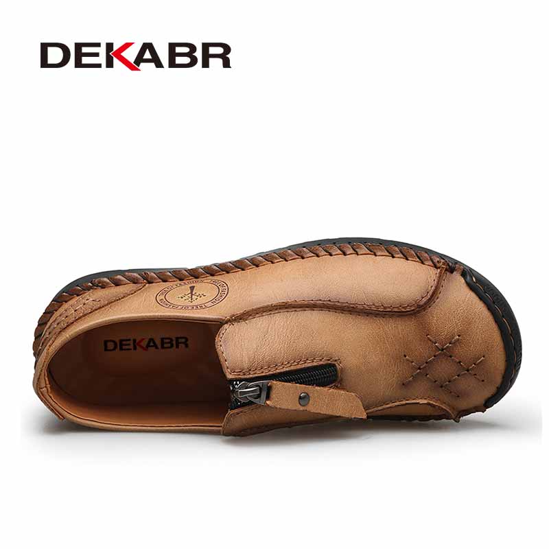 DEKABR Autumn Spring Men Genui - огляд і ціна Sewing Front Zipper